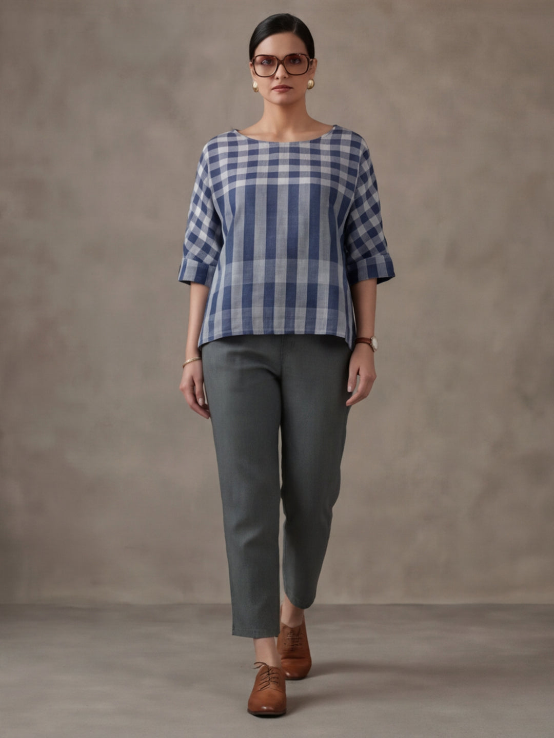 Women Cotton Regular Trouser