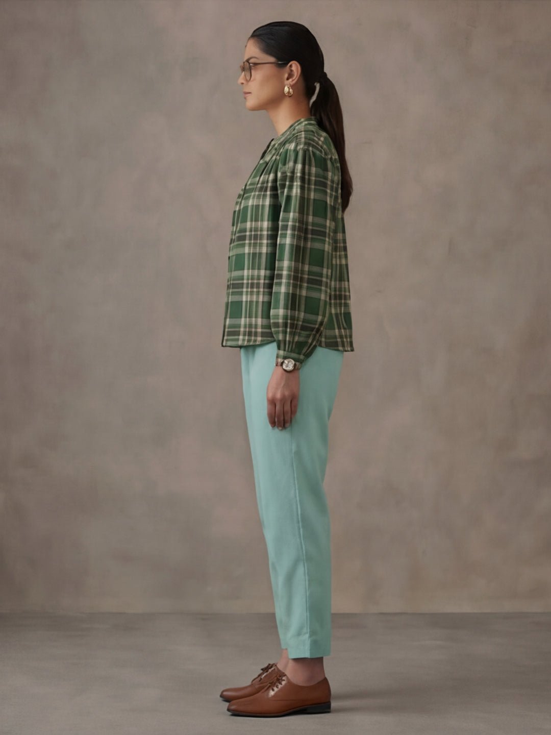 Women Cotton Regular Trouser
