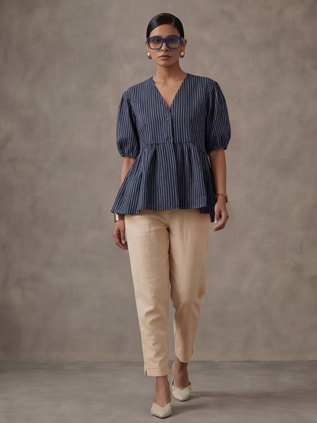 Women Cotton Regular Trouser