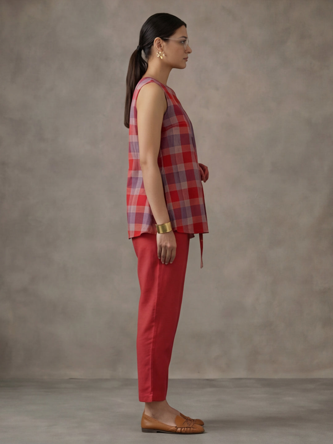 Women Cotton Regular Trouser