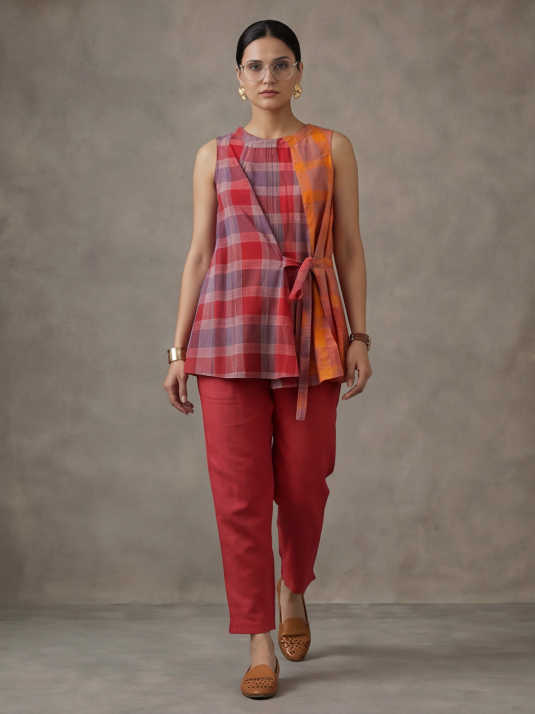Women Cotton Regular Trouser