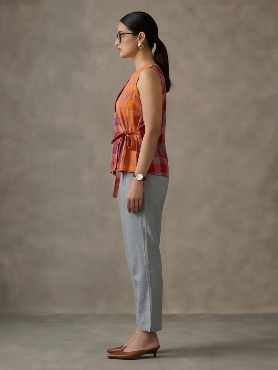 Women Cotton Regular Trouser