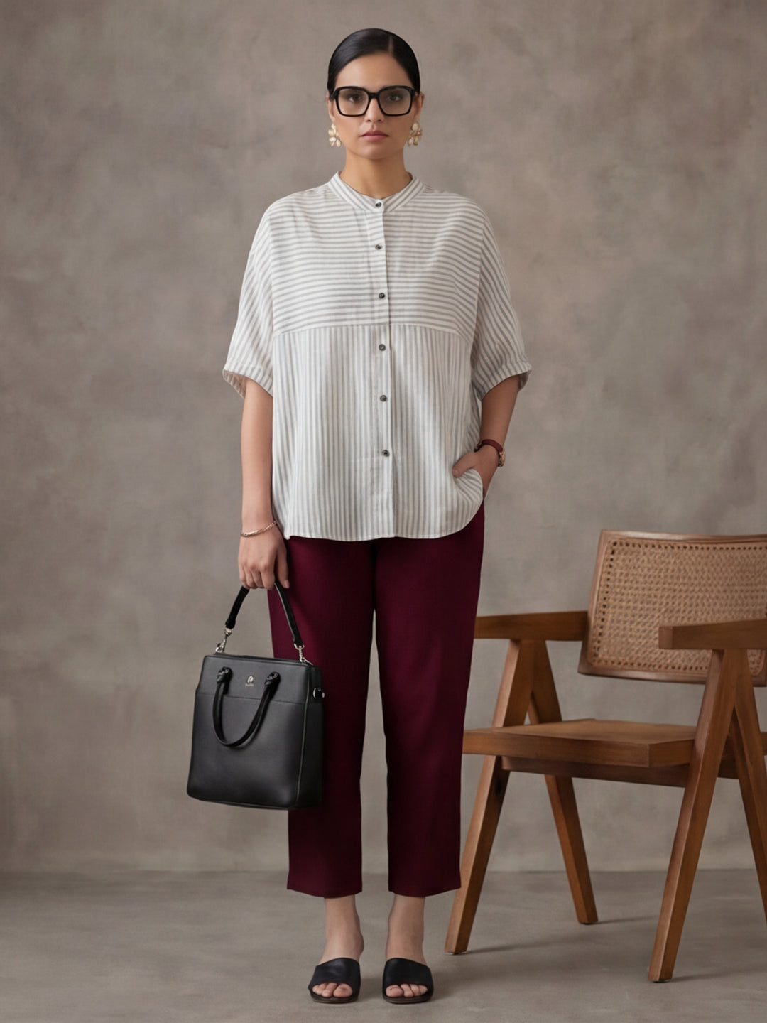 Women Cotton Regular Trouser