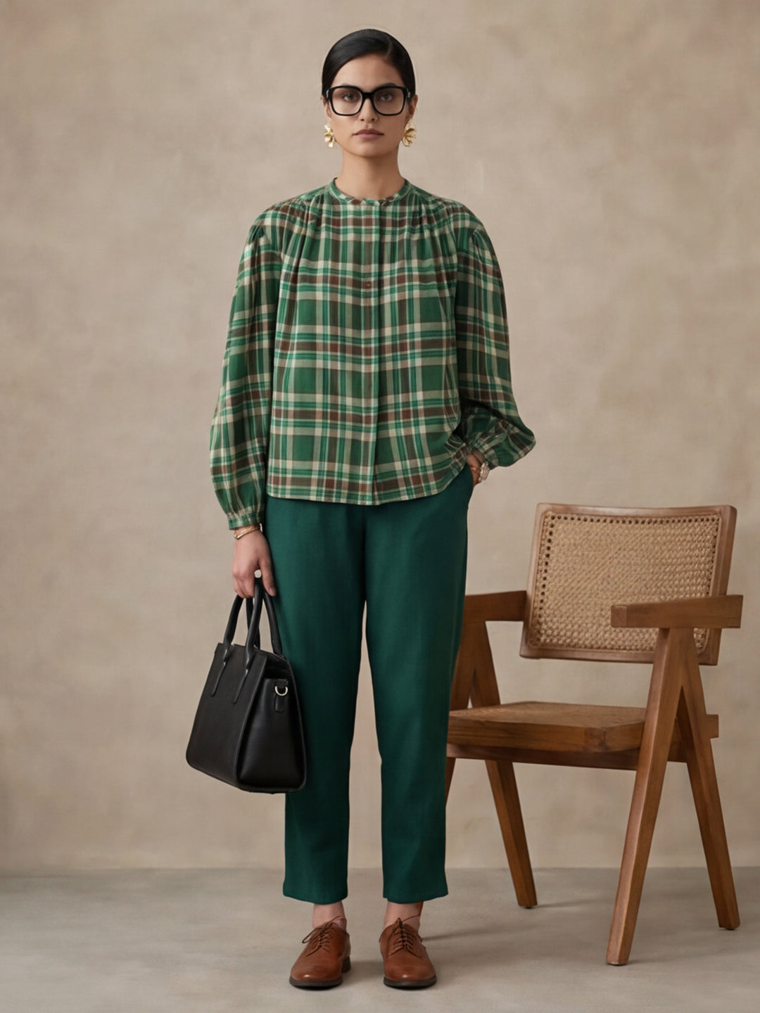 Women Cotton Regular Trouser