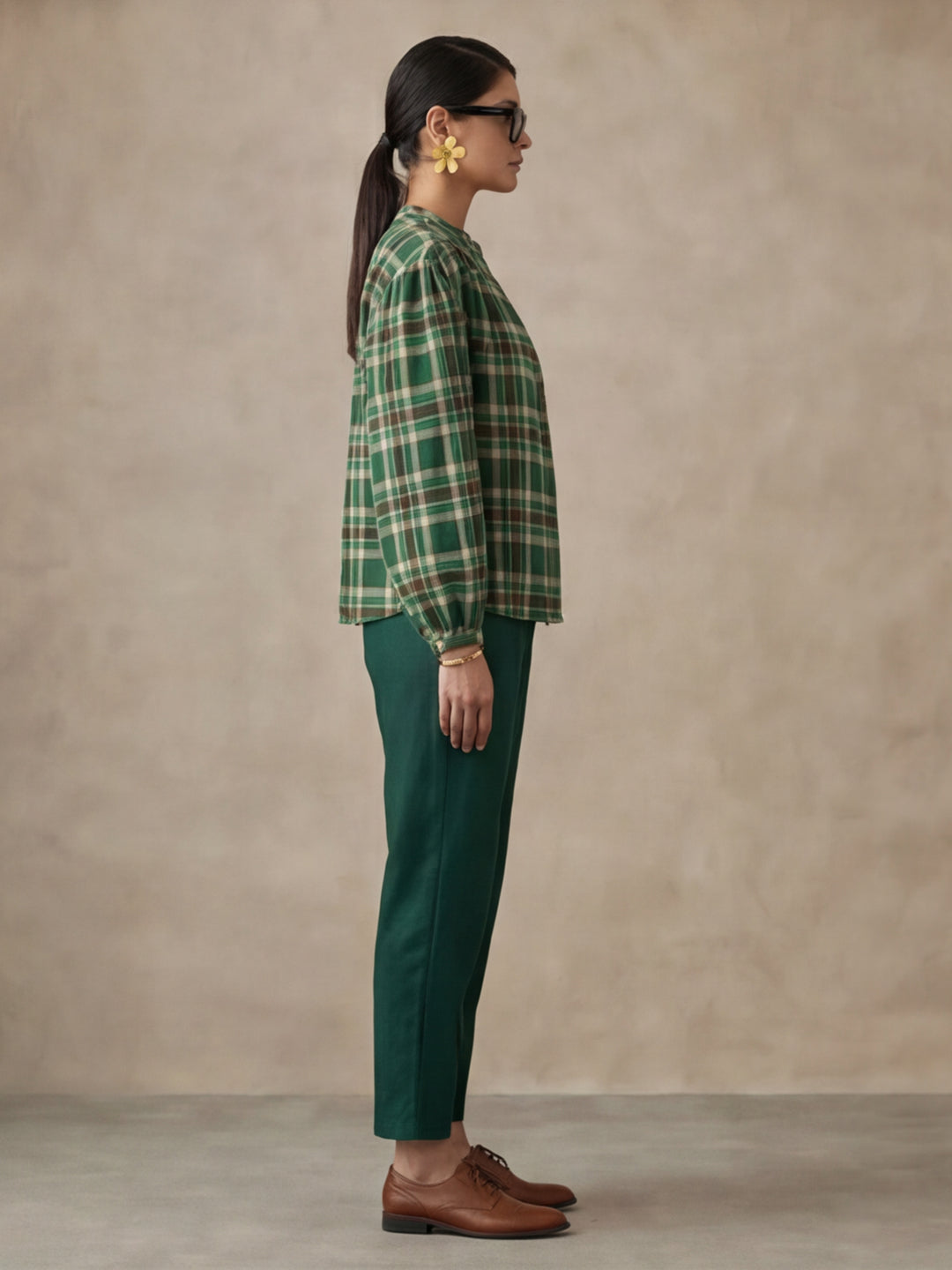 Women Cotton Regular Trouser