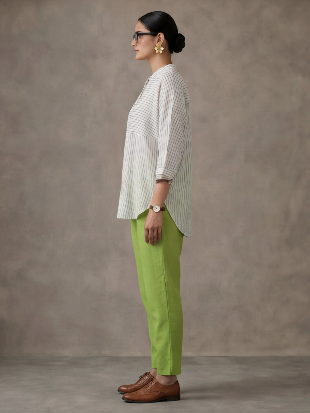 Women Cotton Regular Trouser