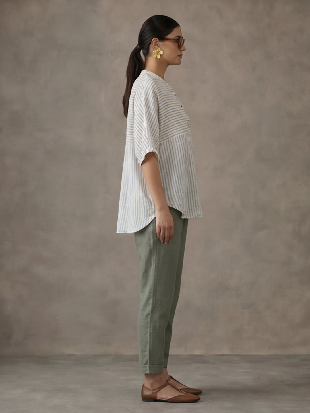 Women Cotton Regular Trouser