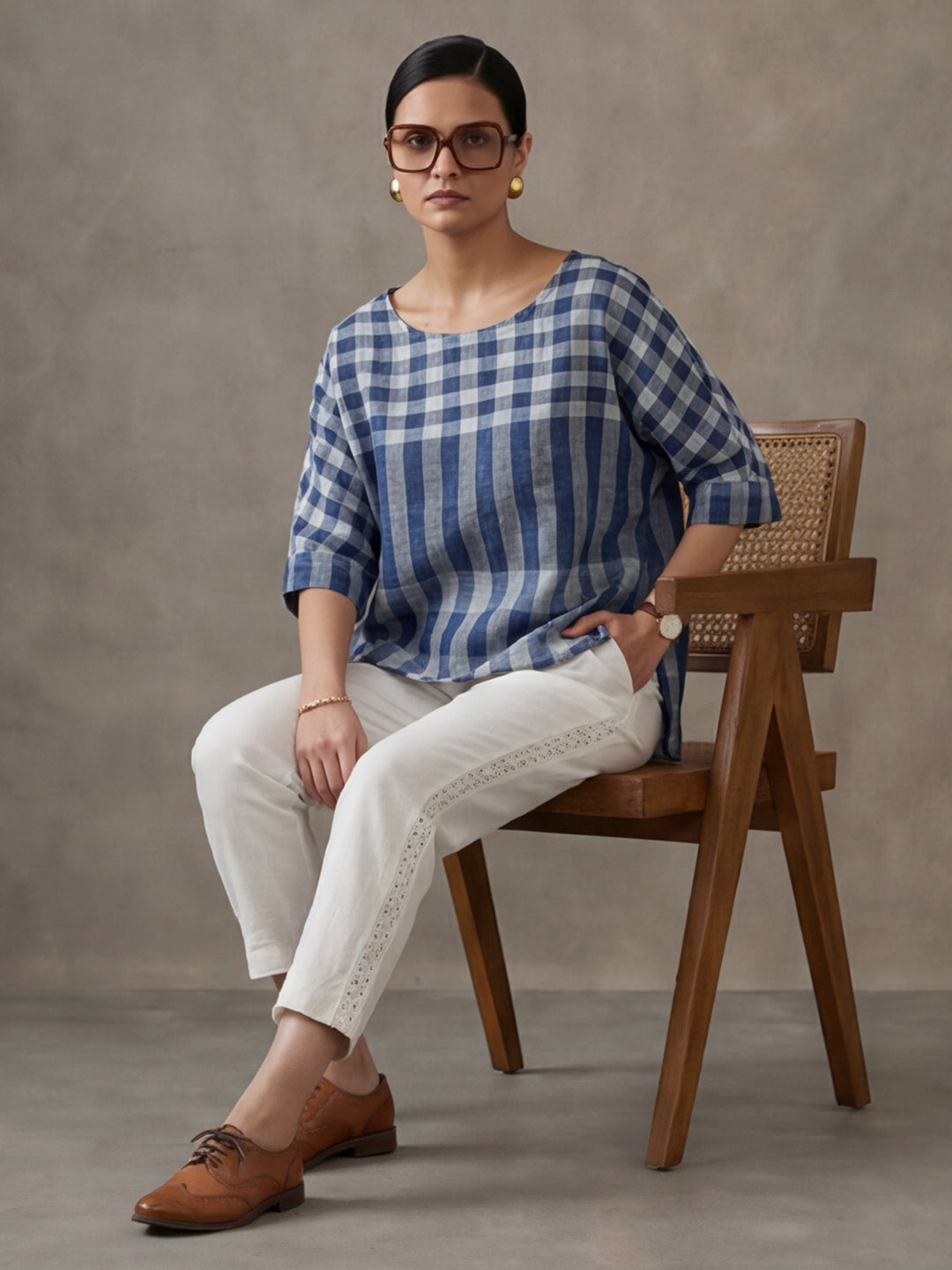 Women Cotton Regular Trouser
