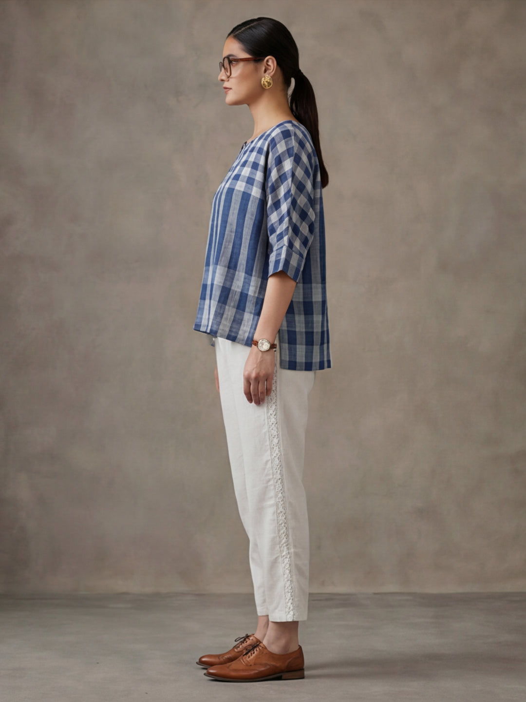 Women Cotton Regular Trouser