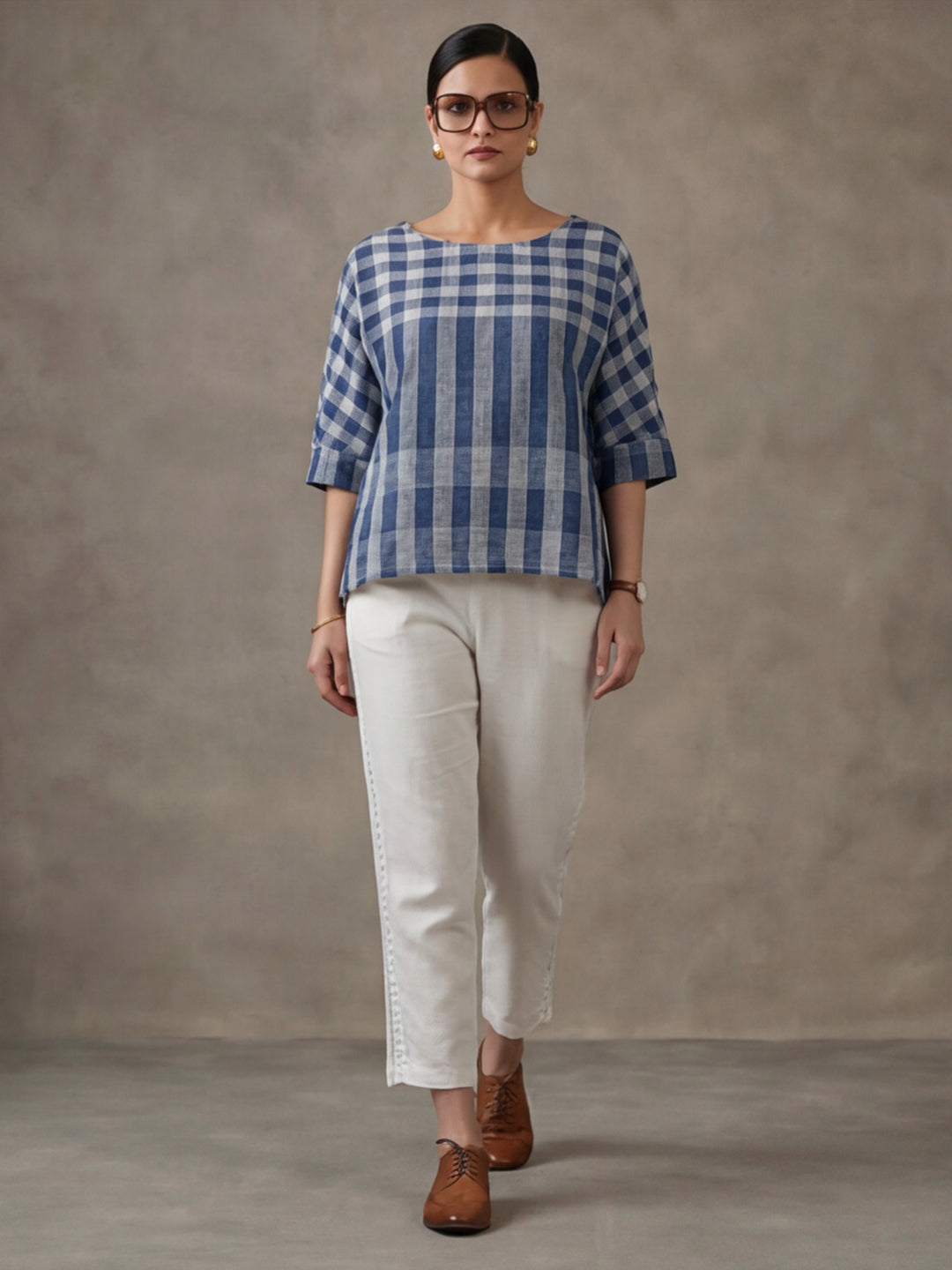 Women Cotton Regular Trouser