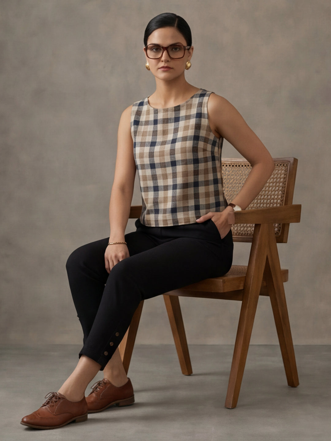 Women Cotton Regular Trouser
