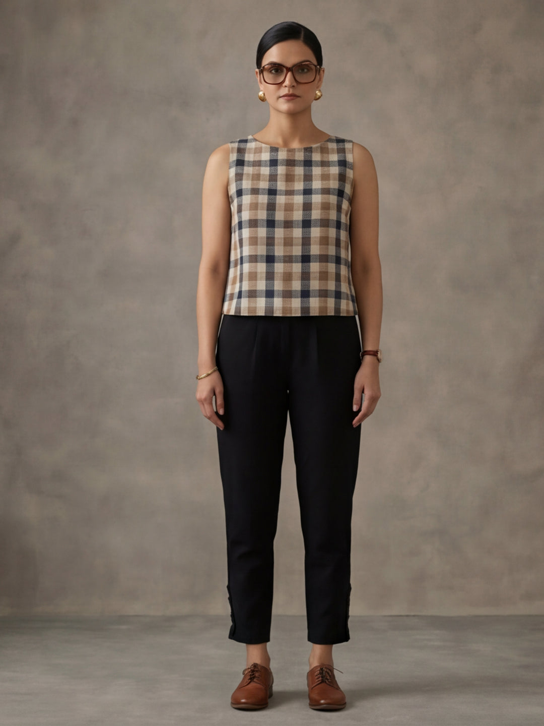 Women Cotton Regular Trouser