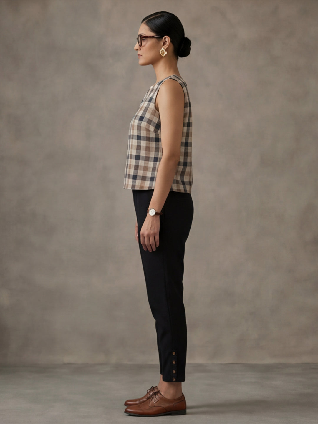 Women Cotton Regular Trouser