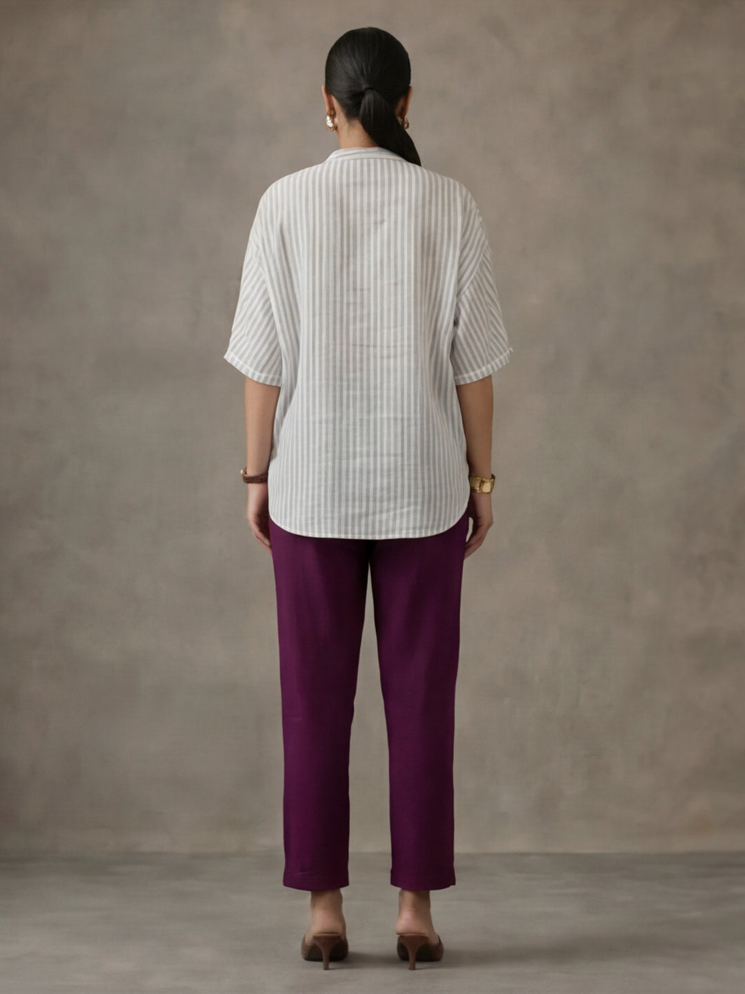 Women Cotton Regular Trouser