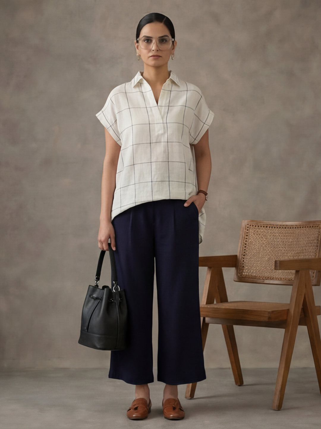Women Cotton Regular Trouser
