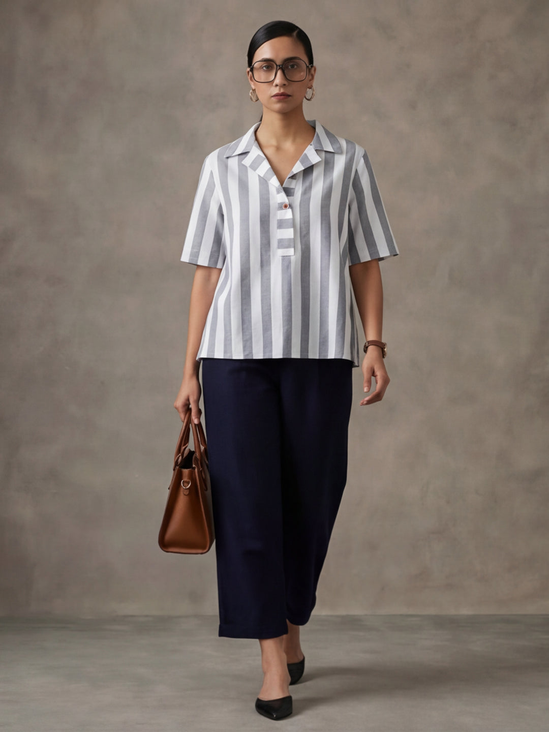 Women Cotton Regular Trouser
