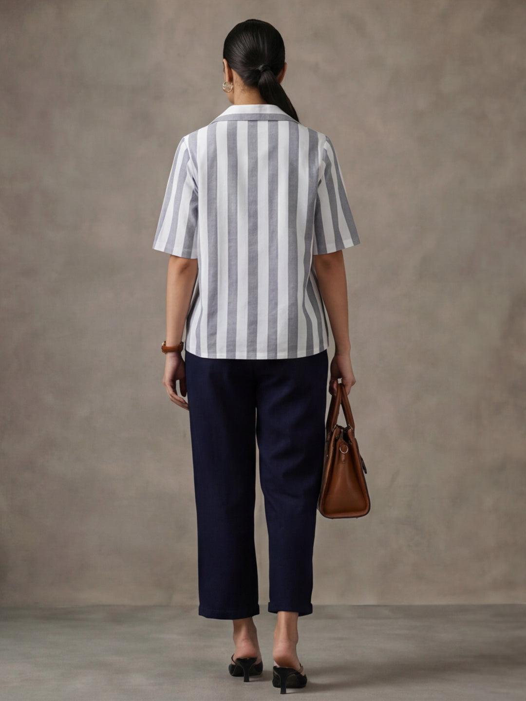 Women Cotton Regular Trouser