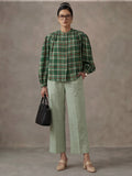 Women Cotton Regular Trouser