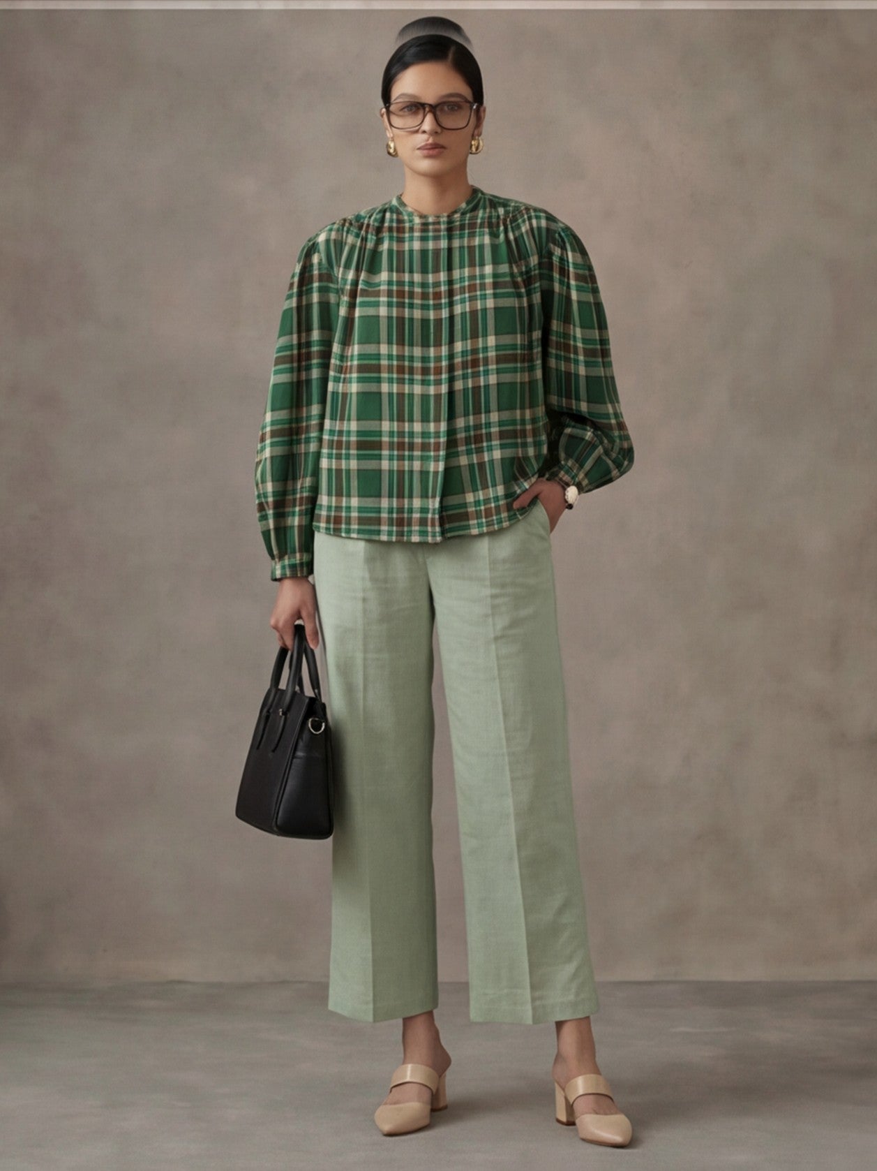 Women Cotton Regular Trouser