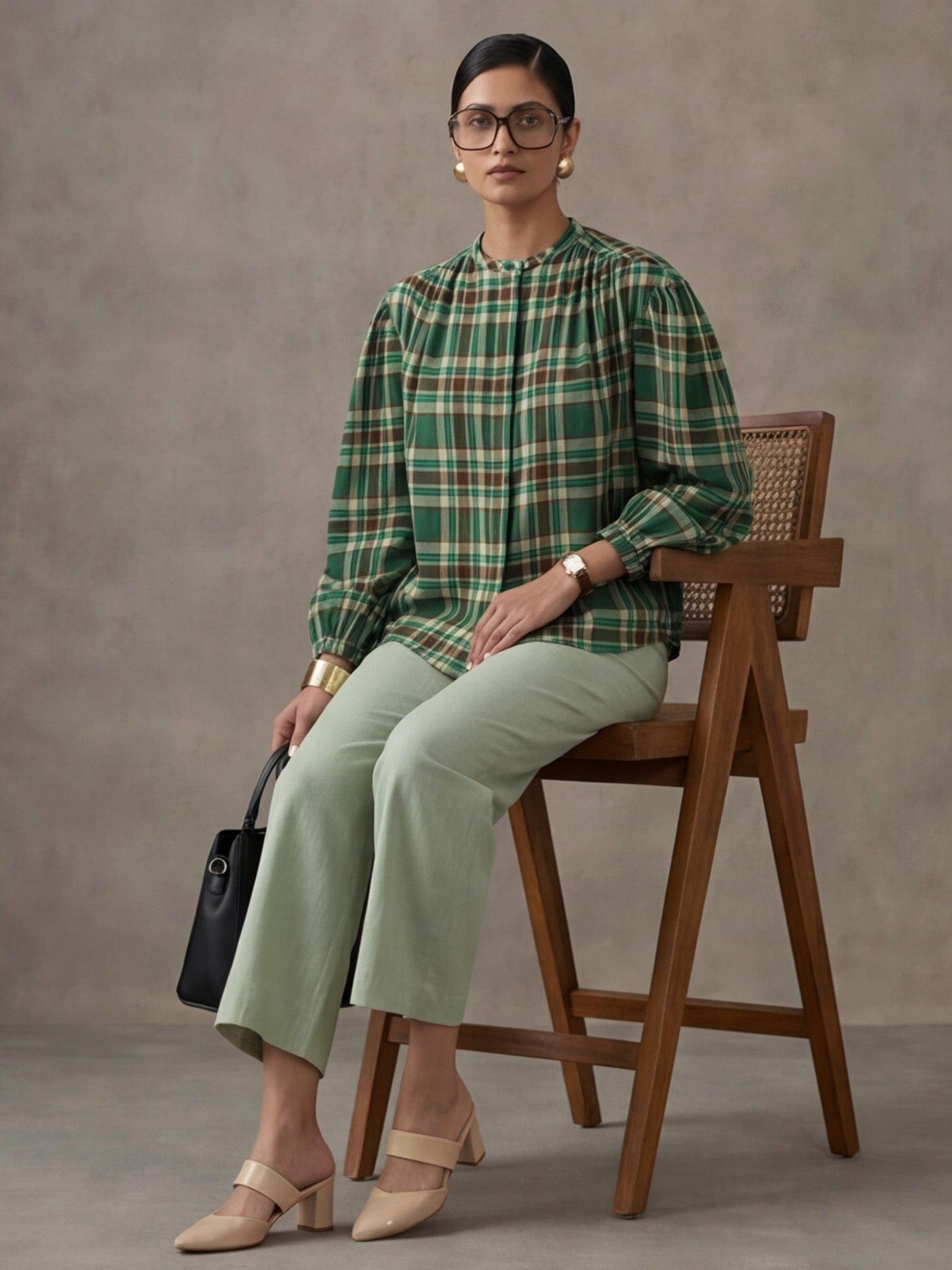 Women Cotton Regular Trouser