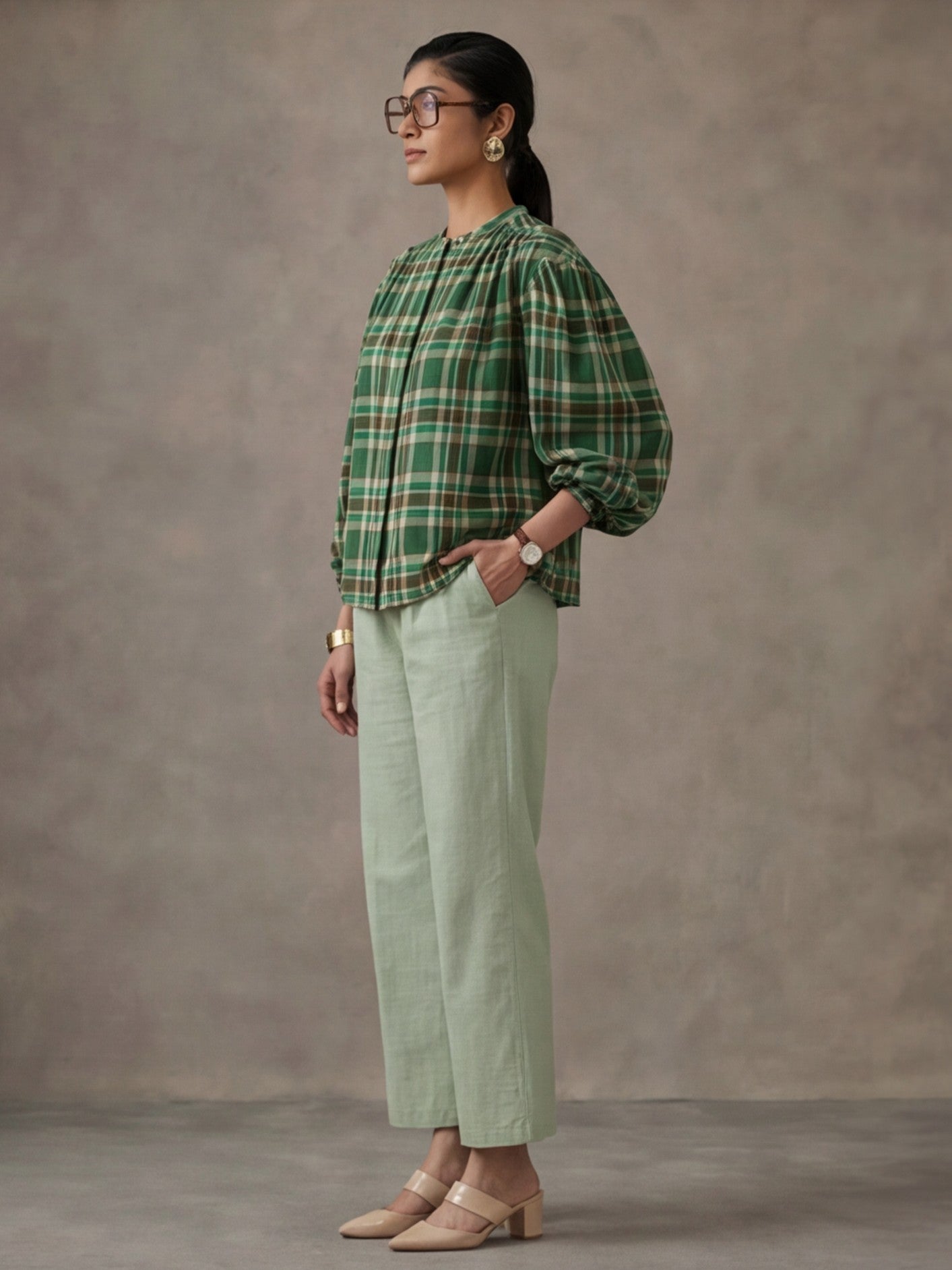 Women Cotton Regular Trouser