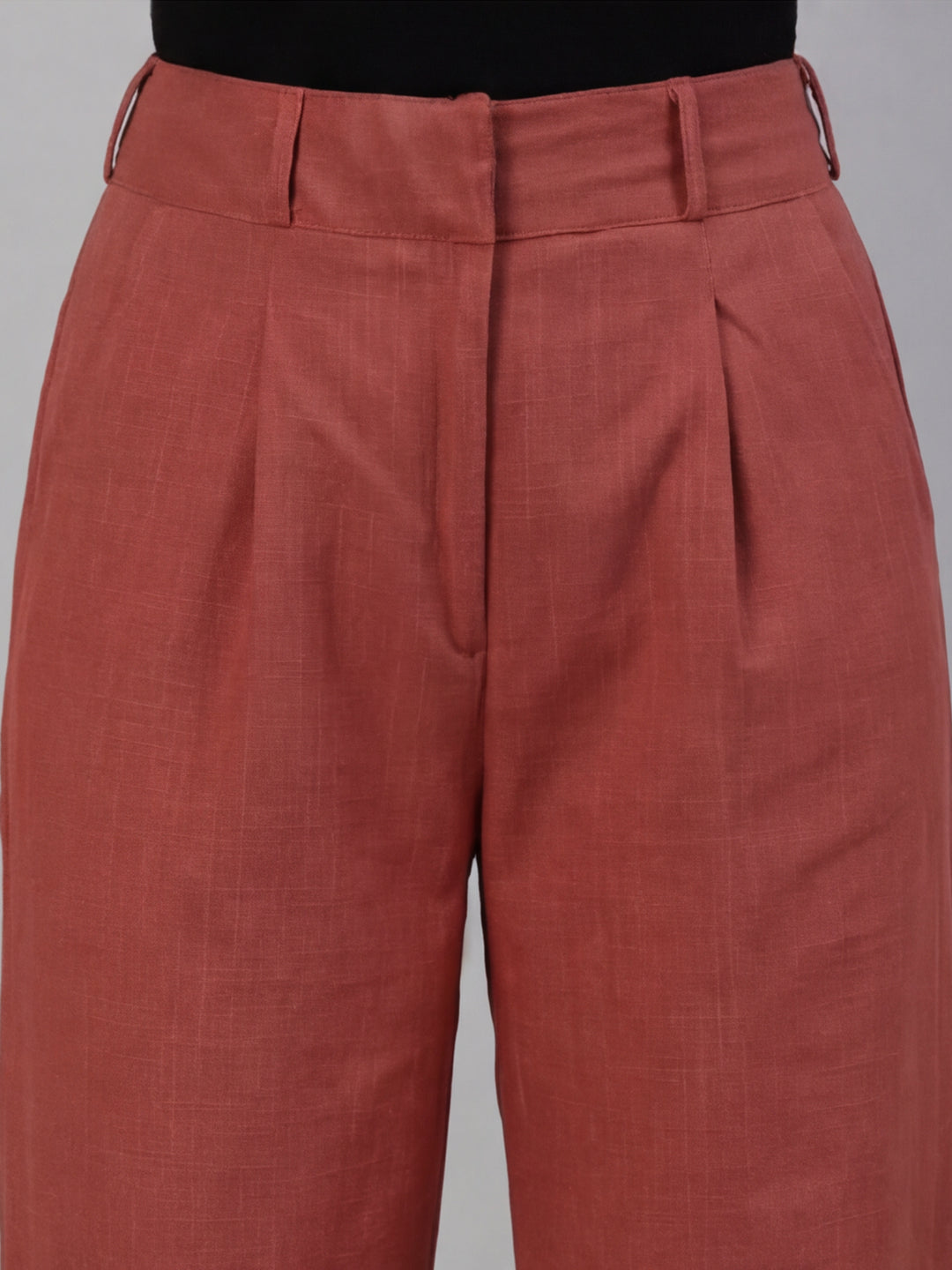 Women Cotton Regular Trouser