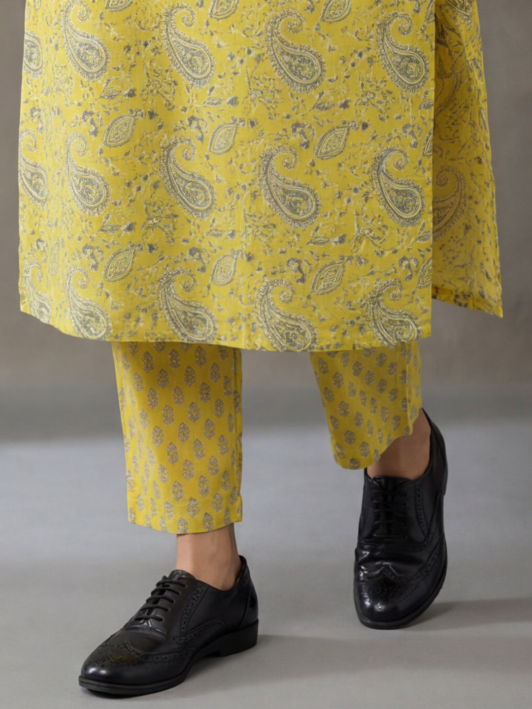 Ethnic Printed Pure Cotton Suit Set