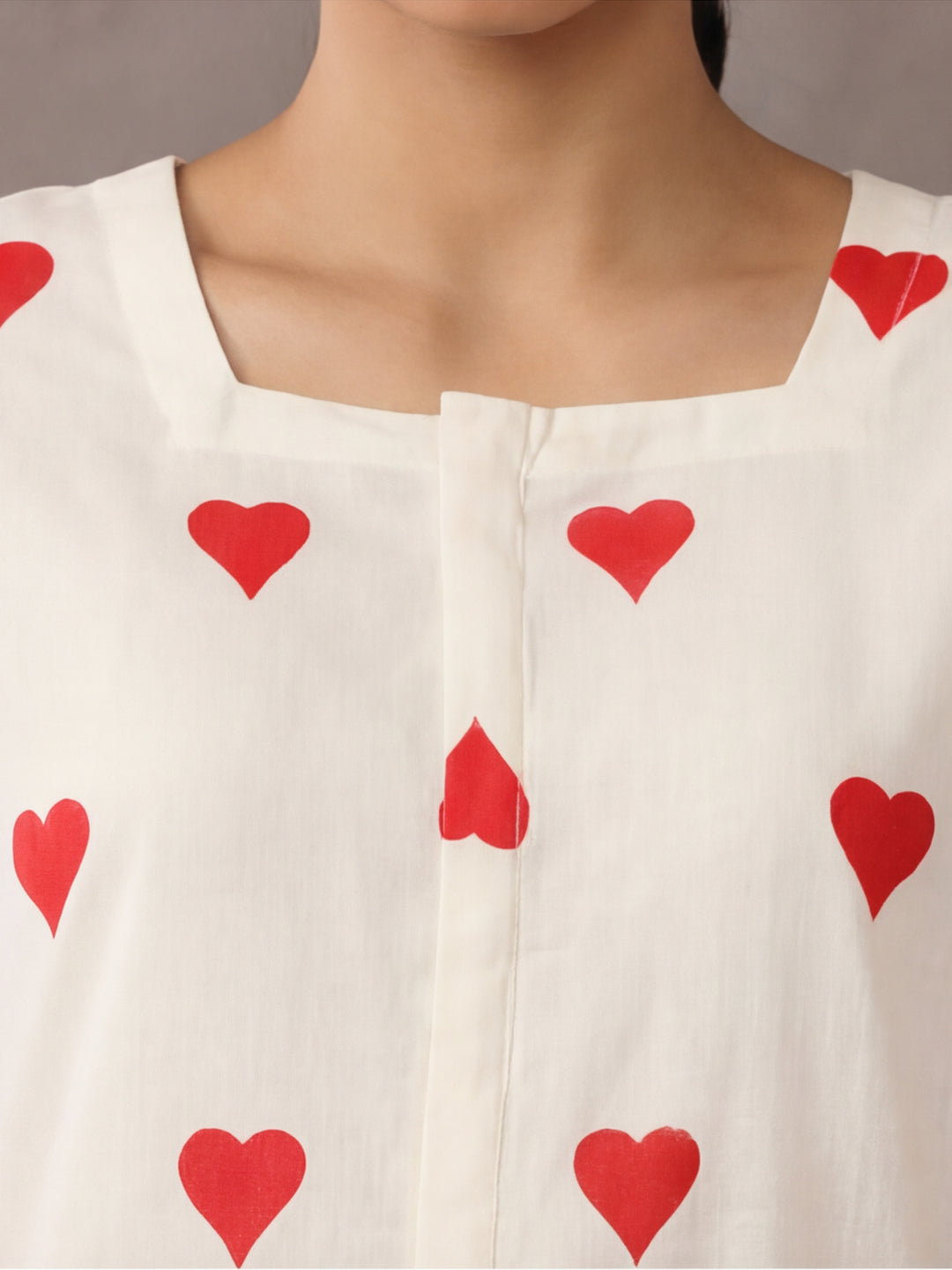 Quirky Printed A-Line Pure Cotton Ethnic Dress