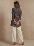 Printed Cotton Round Neck Kurti