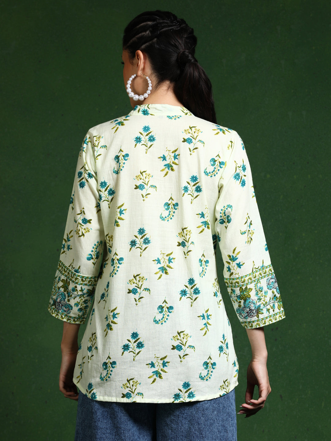 Floral Printed A-Line top
