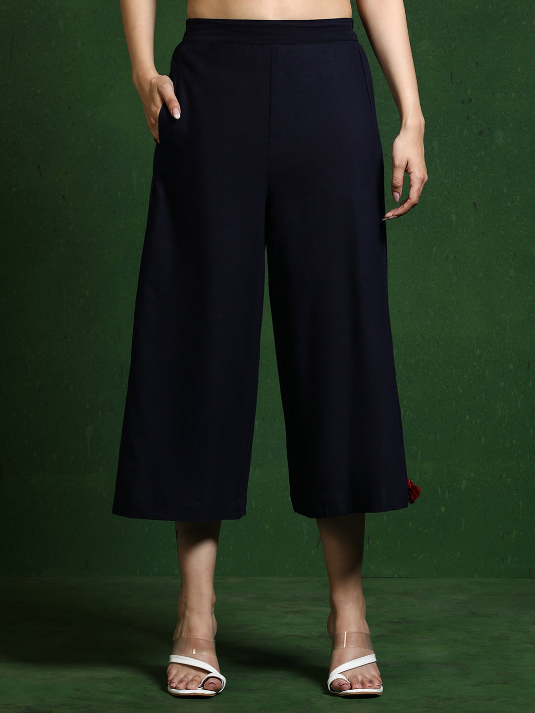 Pure cotton Solid kurta sets with palazzo