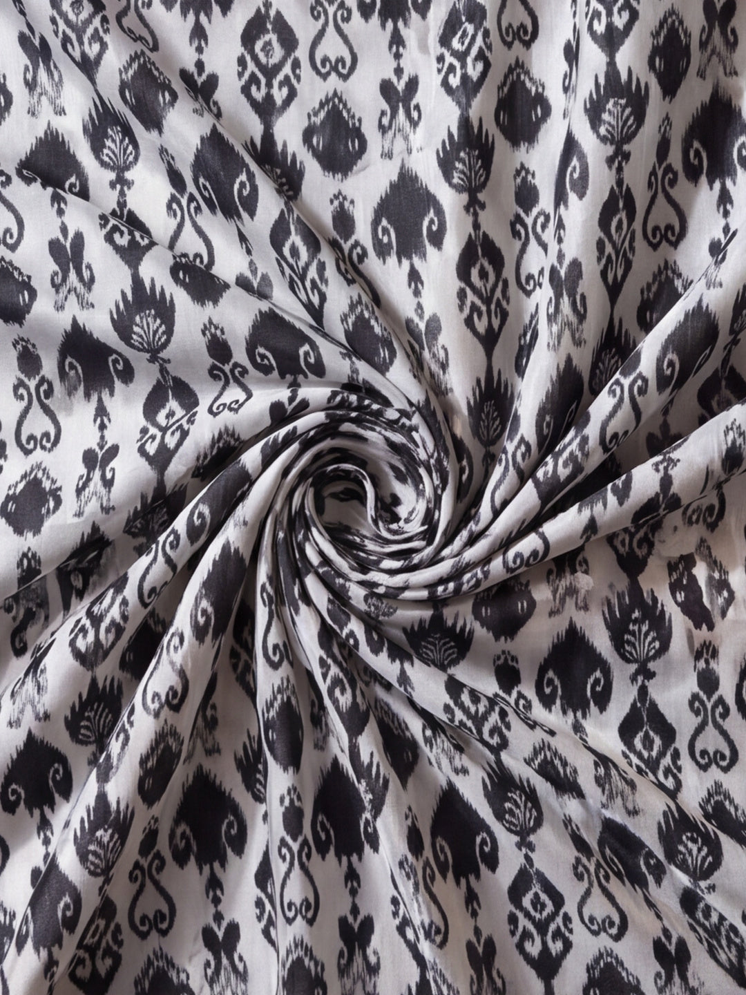Trending Printed Chinon Ready To Wear Saree With Unstitched Blouse