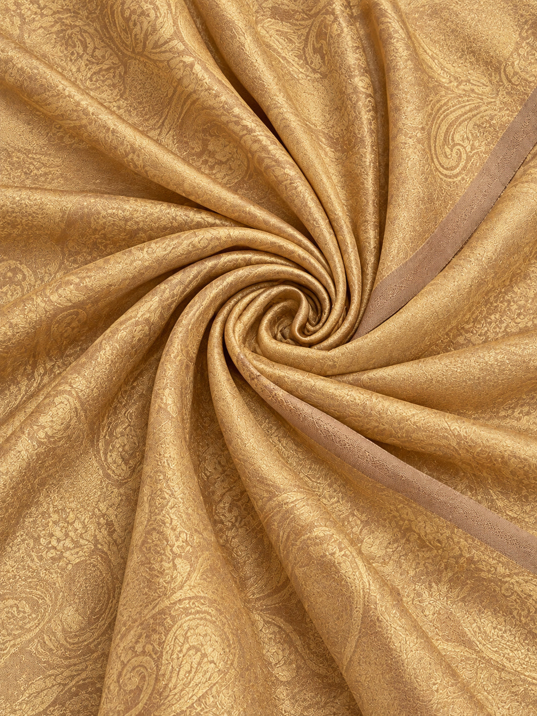 Beige Woven Design Saree with Subtle Border