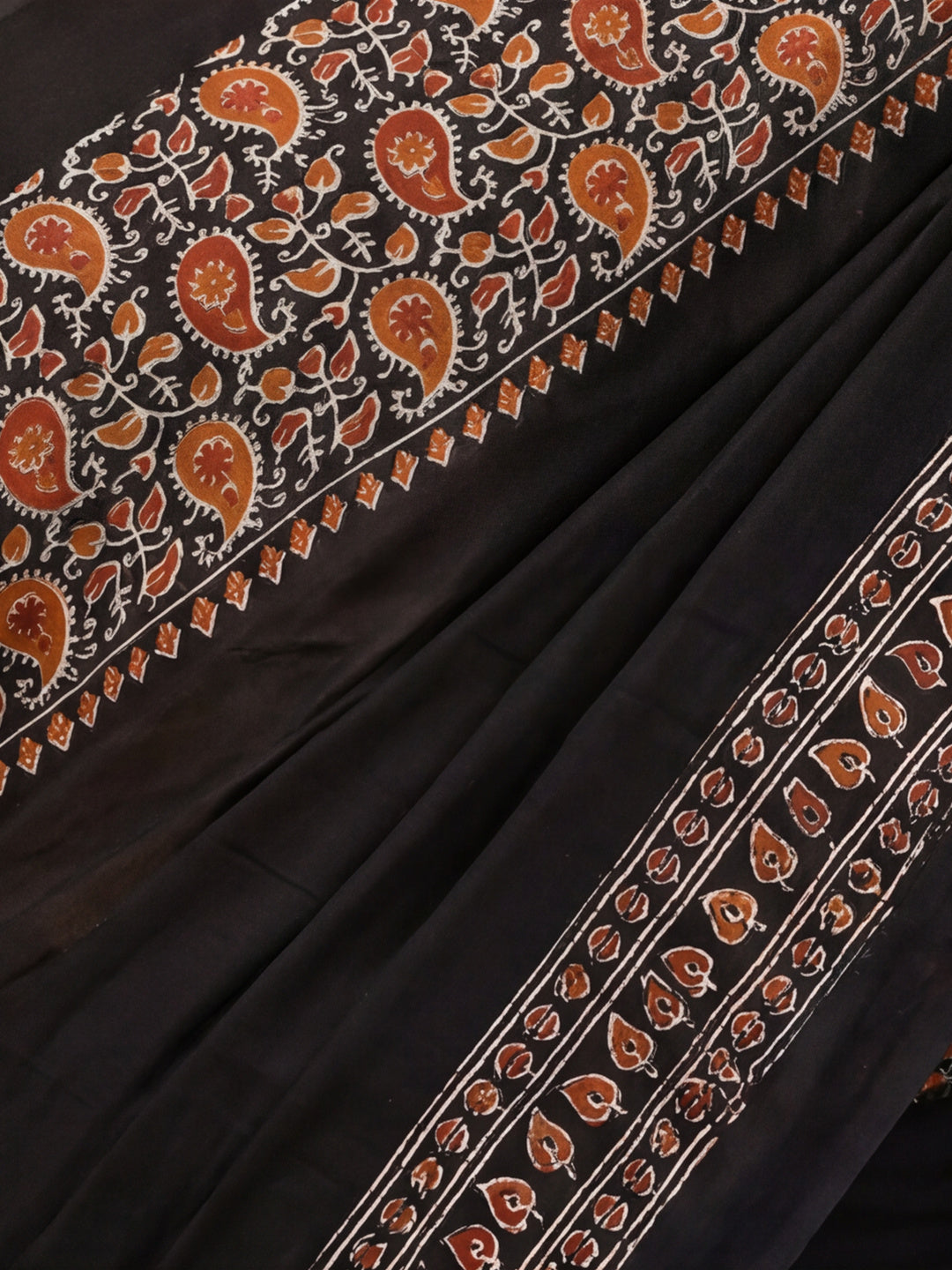 Floral Pure Cotton Saree with Unstiched Blouse
