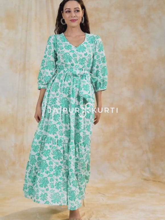 Buy Designer Cotton Dresses For Women Online in India