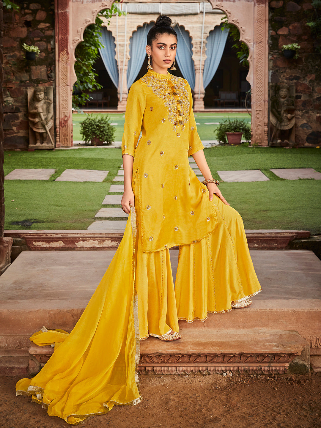 Buy Haldi Dress for Women | Haldi Dress for Bride