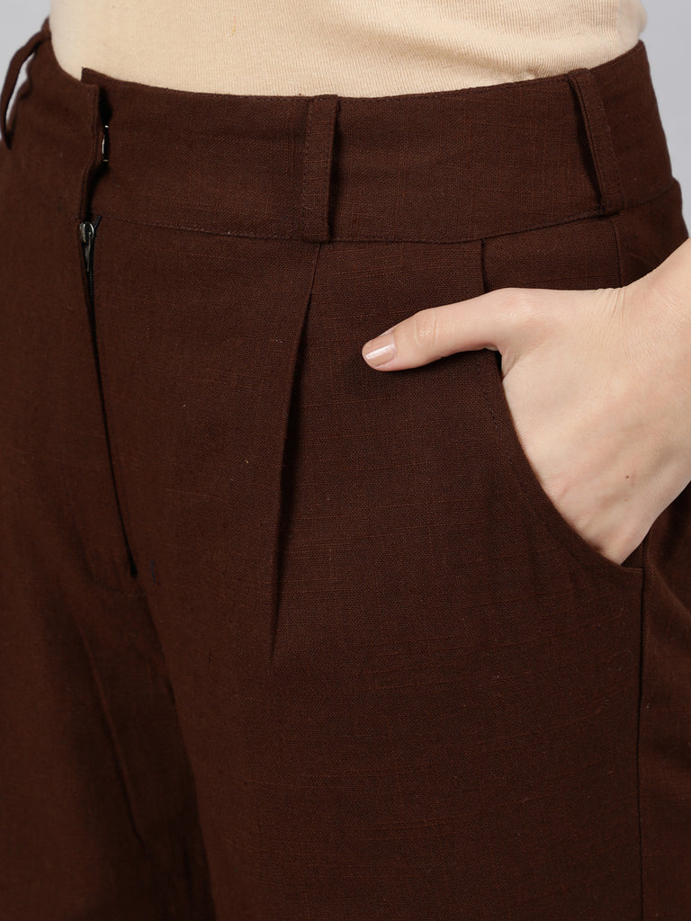 Buy Brown Trousers Online in India at Best Price  Westside